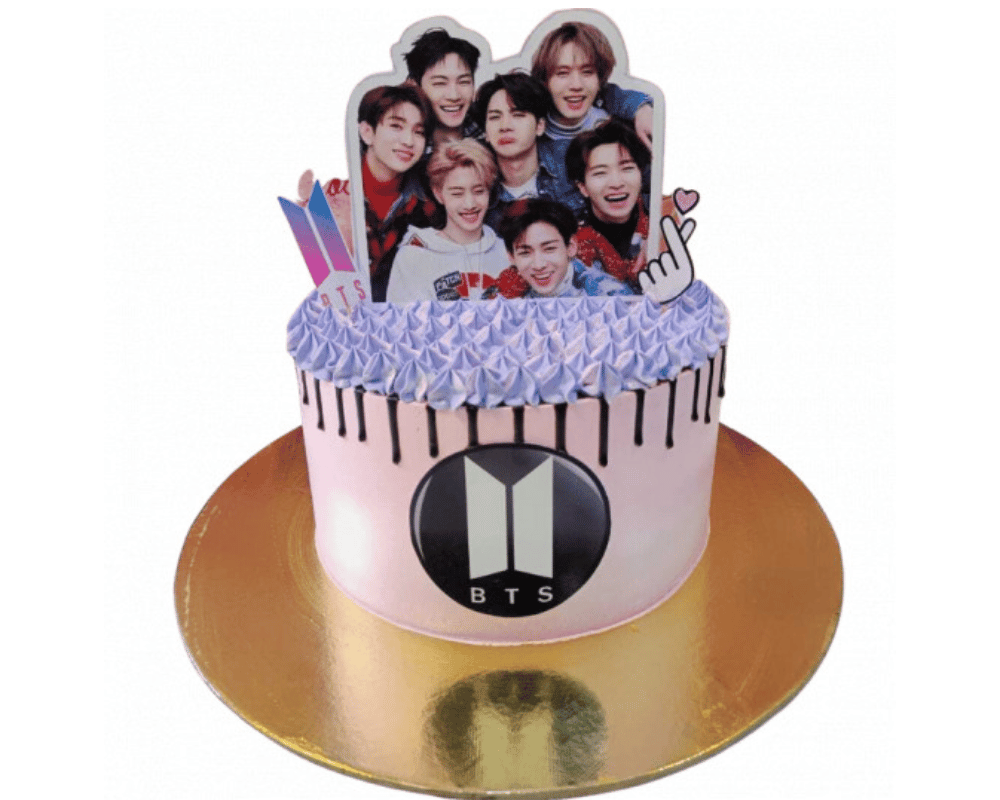 BTS DIY Cake Topper Centerpiece - BTS Party Supplies | Digitalproducts