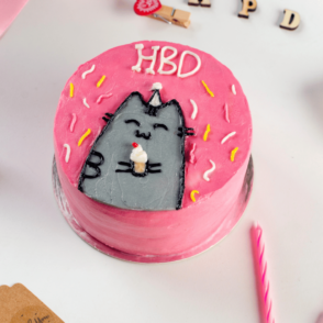 kitty theme Bento Cake